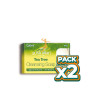 Pack 2x JABÓN CON ÁRBOL DEL TÉ 90Gr. EVICRO