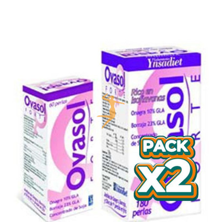Pack 2x OVASOL FORTE 60 COMPRIMIDOS YNSADIET