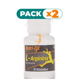 Pack 2x NUTRI DX L-ARGININA 60 CÁPSULAS YNSADIET