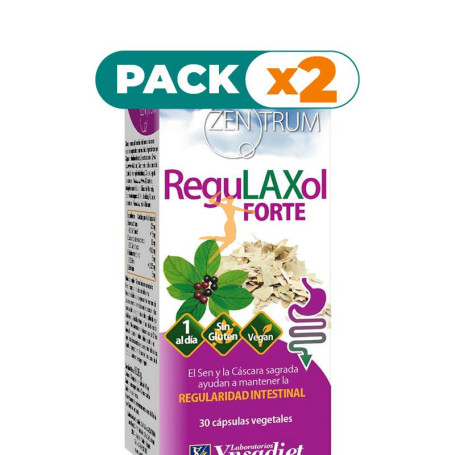 Pack 2x ZENTRUM REGULAXOL FORTE 30 CAPSULAS YNSADIET