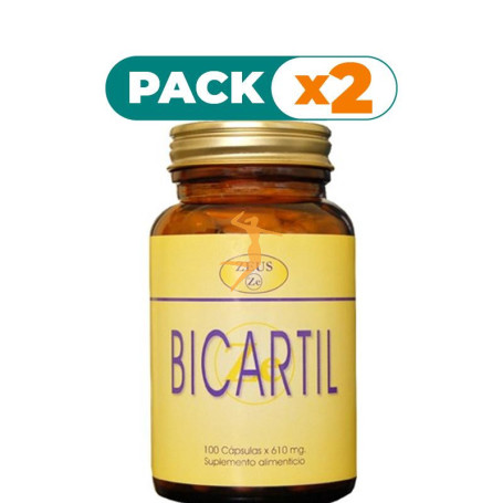 Pack 2x BICARTIL 100 CÁPSULAS ZEUS