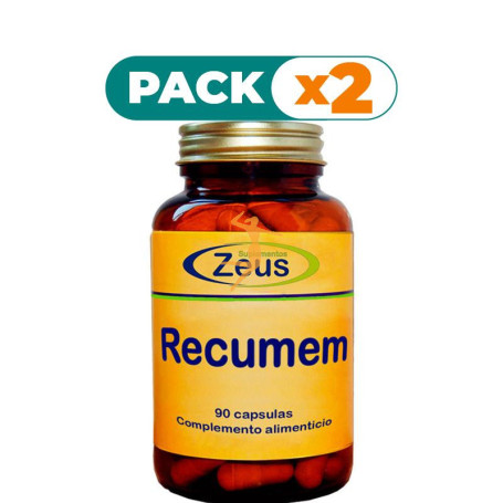 Pack 2x RECUER DA 90 CÁPSULAS ZEUS