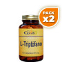 Pack 2x L-TRIPTÓFANO 60 CÁPSULAS ZEUS