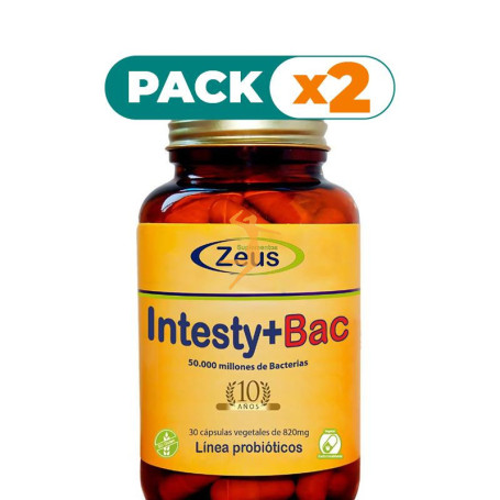 Pack 2x INTESTY+BAC 30 CAPSULAS ZEUS