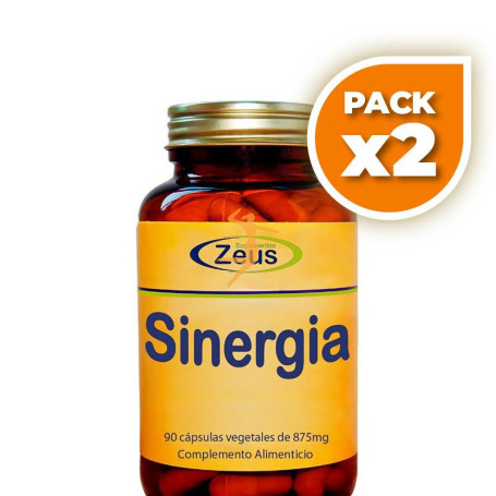 Pack 2x SINERGIA 90 CAPSULAS ZEUS