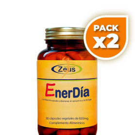 Pack 2x ENERDÍA 30 CÁPSULAS VEGETALES ZEUS