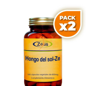 Pack 2x HONGO DEL SOL 180 CÁPSULAS VEGETALES ZEUS