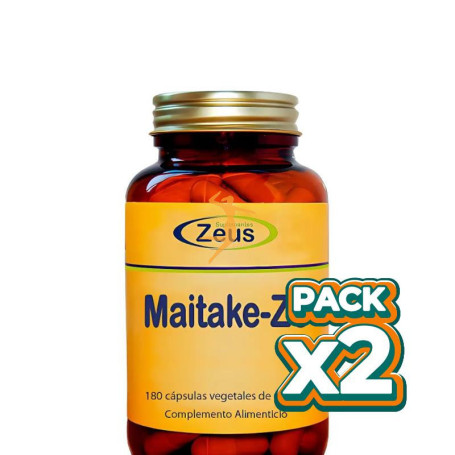 Pack 2x HONGO MAITAKE-ZE 180 CÁPSULAS VEGETALES ZEUS