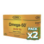 Pack 2x OMEGA-50 30/20 TG 60 CÁPSULAS ZEUS