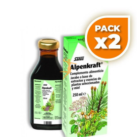 Pack 2x ALPENKRAFT JARABE 250Ml. SALUS