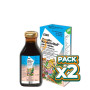 Pack 2x FLORADIX KINDERVITAL JARABE 250Ml. SALUS