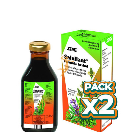 Pack 2x SALULLANT JARABE 250Ml. SALUS