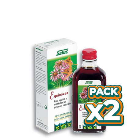 Pack 2x EQUINACEA JUGO DE PLANTA FRESCA 200Ml. SALUS