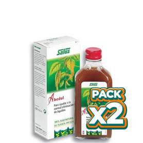 Pack 2x ABEDUL JUGO DE PLANTA FRESCA 200Ml. SALUS