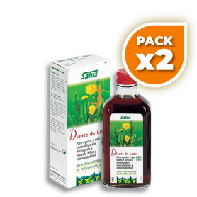 Pack 2x DIENTE DE LEÓN JUGO DE PLANTA FRESCA 200Ml. SALUS