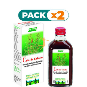 Pack 2x COLA DE CABALLO JUGO DE PLANTA FRESCA 200Ml. SALUS