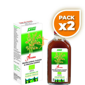 Pack 2x AVENA JUGO DE PLANTA FRESCA 200Ml. SALUS