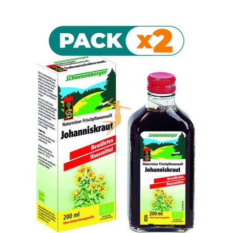 Pack 2x HIPÉRICO JUGO DE PLANTA FRESCA 200Ml. SALUS