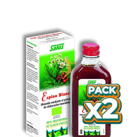 Pack 2x JUGO DE ESPINO BLANCO 200Ml. SALUS