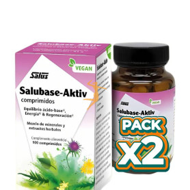 Pack 2x SALUBASE-AKTIV NUEVO 100 COMPRIMIDOS SALUS