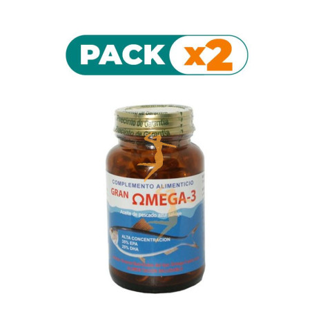 Pack 2x GRAN OMEGA 3 GOLDEN GREEN