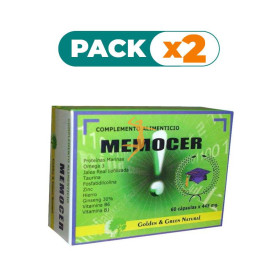 Pack 2x MEMOCER 60 CÁPSULAS GOLDEN GREEN
