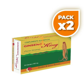 Pack 2x GINSENG KING 30 CÁPSULAS GOLDEN GREEN