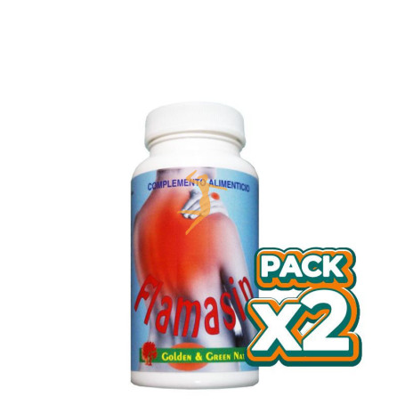 Pack 2x FLAMASIN 60 COMPRIMIDOS GOLDEN GREEN