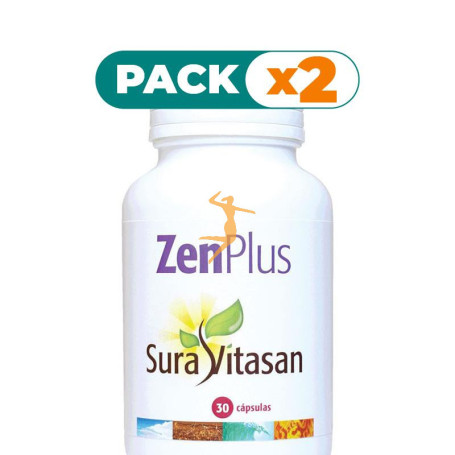 Pack 2x ZENPLUS 30 CÁPSULAS SURA VITASAN