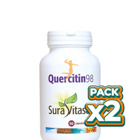 Pack 2x QUERCITIN 98 90 CÁPSULAS SURA VITASAN