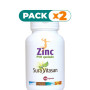 Pack 2x ZINC QUELADO 100 COMPRIMIDOS SURA VITASAN