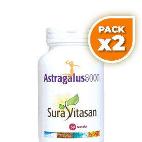 Pack 2x ASTRAGALUS 8000 30 CÁPSULAS SURA VITASAN