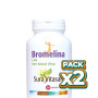 Pack 2x BROMELINA 2.400 500Mg. 30 CÁPSULAS SURA VITASAN