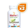 Pack 2x HIERRO 15 90 CÁPSULAS SURA VITASAN