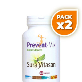 Pack 2x PREVENT-MIX 60 CAPSULAS SURA VITASAN