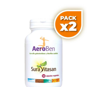 Pack 2x AEROBEN 90 CÁPSULAS SURA VITASAN