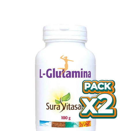 Pack 2x L-GLUTAMINA 100Gr. SURA VITASAN