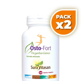 Pack 2x OSTO-FORT VEGETARIANO 180 CÁPSULAS SURA VITASAN