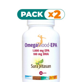 Pack 2x OMEGAMOOD-EPA 30 PERLAS SURA VITASAN