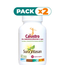 Pack 2x CALOSTRO 60 CÁPSULAS SURA VITASAN