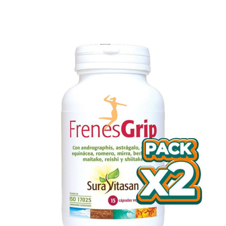 Pack 2x FRENES GRIP 15 CÁPSULAS SURA VITASAN