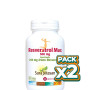 Pack 2x RESVERATROL MAX 60 CÁPSULAS SURA VITASAN