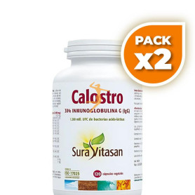 Pack 2x CALOSTRO 120 CÁPSULAS SURA VITASAN