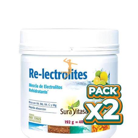 Pack 2x RE-LECTROLITES 192GR SURA VITASAN