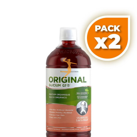 Pack 2x G7 ORIGINAL BIO-DINAMIZADO 1L SILICIUM