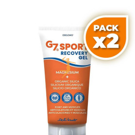 Pack 2x G7 SPORT RECOVERY GEL 150ML SILICIUM