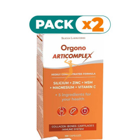 Pack 2x ORGONO ARTICOMPLEX 100 CÁPSULAS SILICIUM