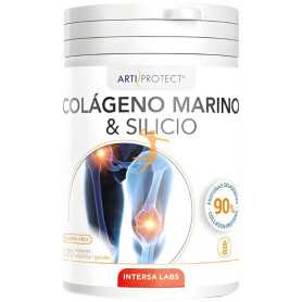 COLÁGENO MARINO + SILICIO 120 CÁPSULAS INTERSA