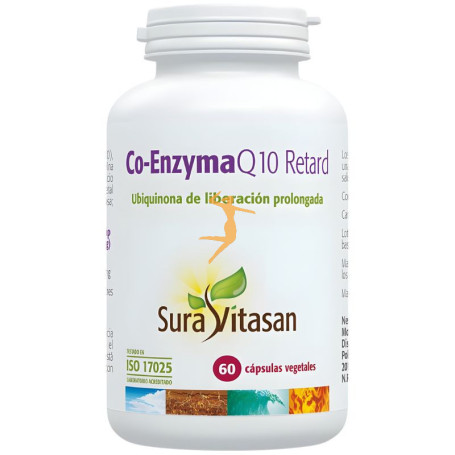 CO-ENZYMA Q10 RETARD 60 CÁPSULAS SURA VITASAN