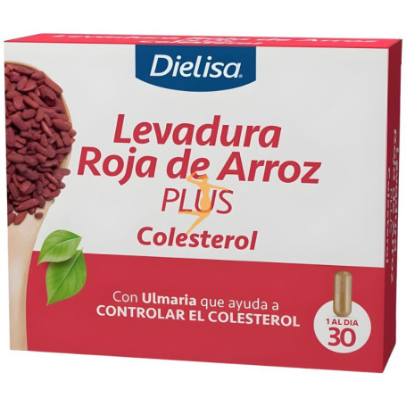 LEVADURA ROJA DE ARROZ PLUS 30 CÁPSULAS DIETISA